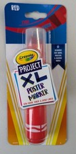 Crayola Project XL Project Marker Red Signs Posters School Arts Crafts