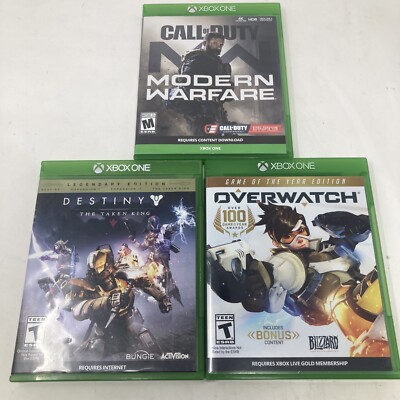 Xbox One FPS s bundle CoD Modern Warfare, Overwatch GOTY, Destiny The Taken King