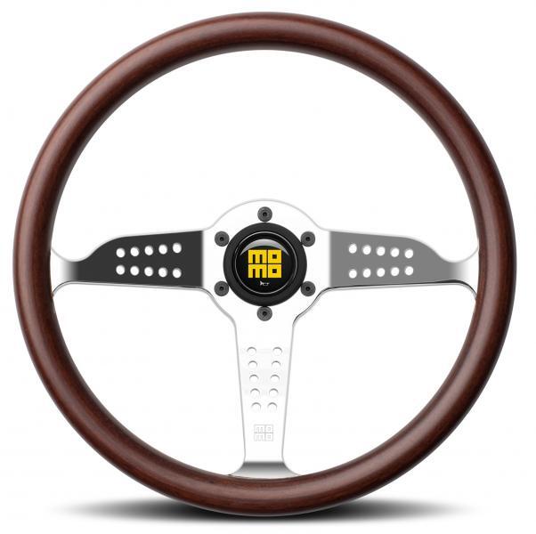 Momo Volante Super Gran Prix zebrano/cromato 350 mm