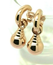 Kaedesigns Heavy New Genuine 9ct Rose Gold Ball 10mm Euro Ball Stud Earrings