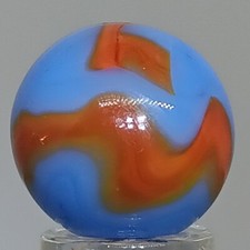 Vintage Alley Swirl .64 Inch Near-Mint Condition Combined Shipping