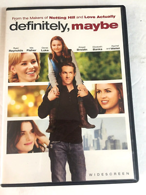Definitely,  Maybe DVD Widescreen Ships With Tracking