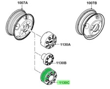 Ford Oem 11-16 F-250 Super Duty Wheels Wheels-wheel Cap Bc3z1130a Ford Oem 11-16 F-250 Super Duty Wheels Wheels-wheel Cap Bc3z1130a