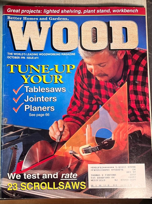 Vintage Wood Magazine : October 1996: Issue # 91