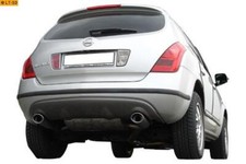 FOX Duplex Komplettanlage ab Kat. für Nissan Murano Z50 3.5l re li je 1x140x90mm