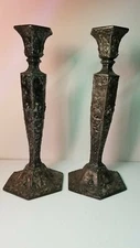 WB Mfg Co. Dutch Windmill Candlesticks  Weidlich Bros. 2360
