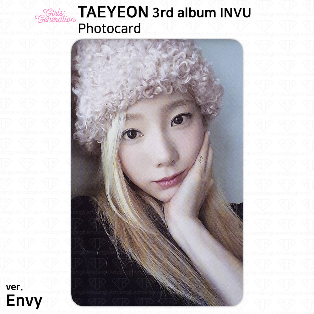 SNSD GG Girls' Generation Taeyeon 3rd Album INVU Official