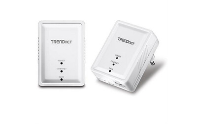 Netzwerk über Steckdose - TRENDnet TPL-406E2K PowerLAN 500 AV Nano-Adapter-Kit