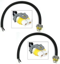 Extension Wire Pigtail Female Ceramic C H11 Two Harness Fog Light Connector Bulb