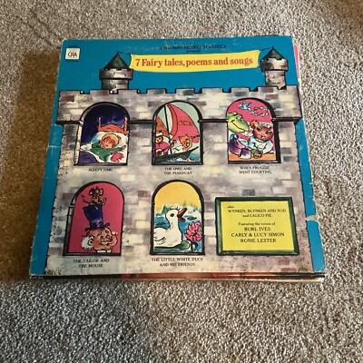 Vintage Children's Records Of America Presents Fairy Tales