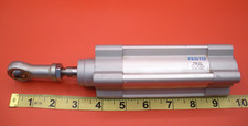 Festo DSBC-32-50-PPVA-N3 Pneumatic ISO Cylinder 1376424 Stroke 50mm 12 bar used