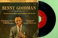 BENNY GOODMAN / Brilliant New High / CAPITOL EAP 1-706 Pres Spain 1956 EP VG