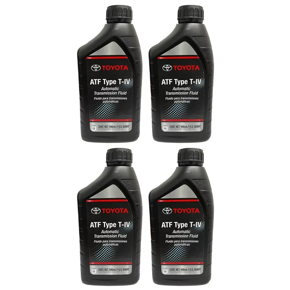 Genuine 4 Quart ATF T-IV Automatic Transmission Fluid Oil for