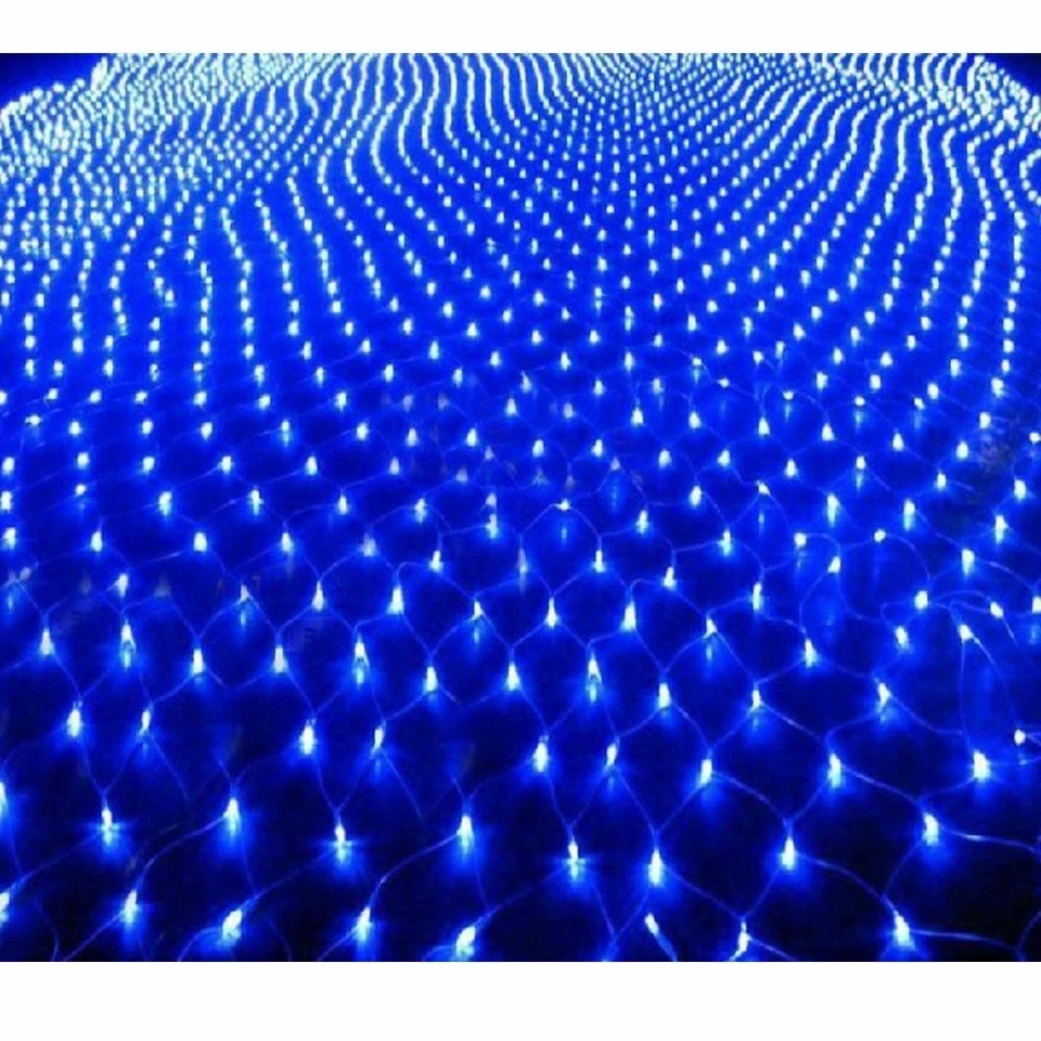 Coffre-Fort Voltage 120LED Filet Fairy Lumières 1.5x 2m pour Noël Mariage - Photo 3/4