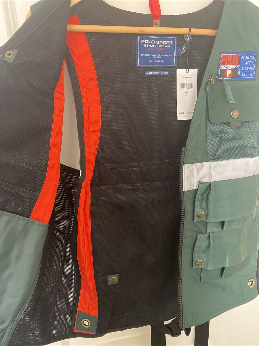 Polo Sportsman Ralph Lauren Trek Vest Limited Edition Of Polo Sportsman Ralph Lauren Trek Vest Limited Edition Of