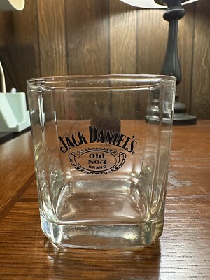 RARE 2002 Legends of Jack Daniels 1913 Belgium Gold Medal Crystal Tumbler Glass