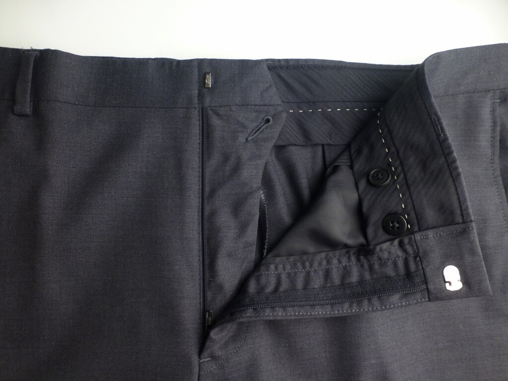 Nordstrom Men's Shop Tech Smart Suit 46R W40 Excellent Condition Solid