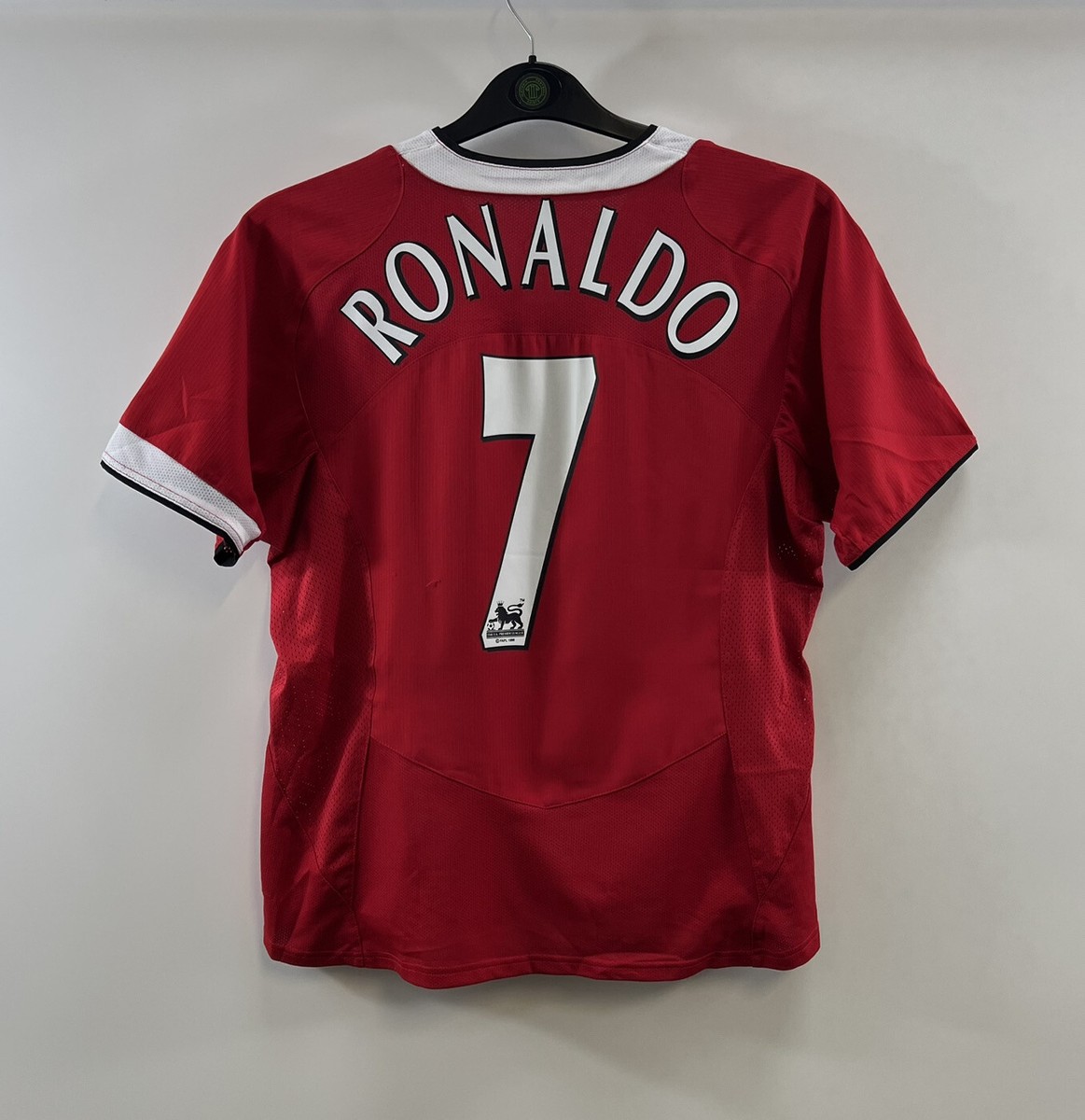 Manchester United Ronaldo 7 Home Football Shirt 2004/06 Womens XL
