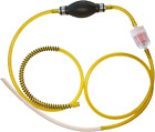 Fuel Transfer Pump - 6 Ft Siphon Pump for Gas, Water, Oil & Fluid, Manual Hand P