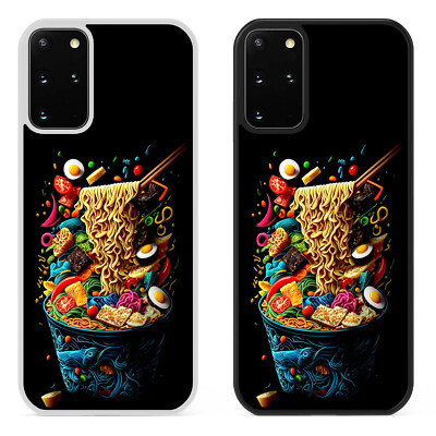 Handyhülle bunte Ramen Nudeln für Samsung Galaxy S22 Plus süß Kawaii
