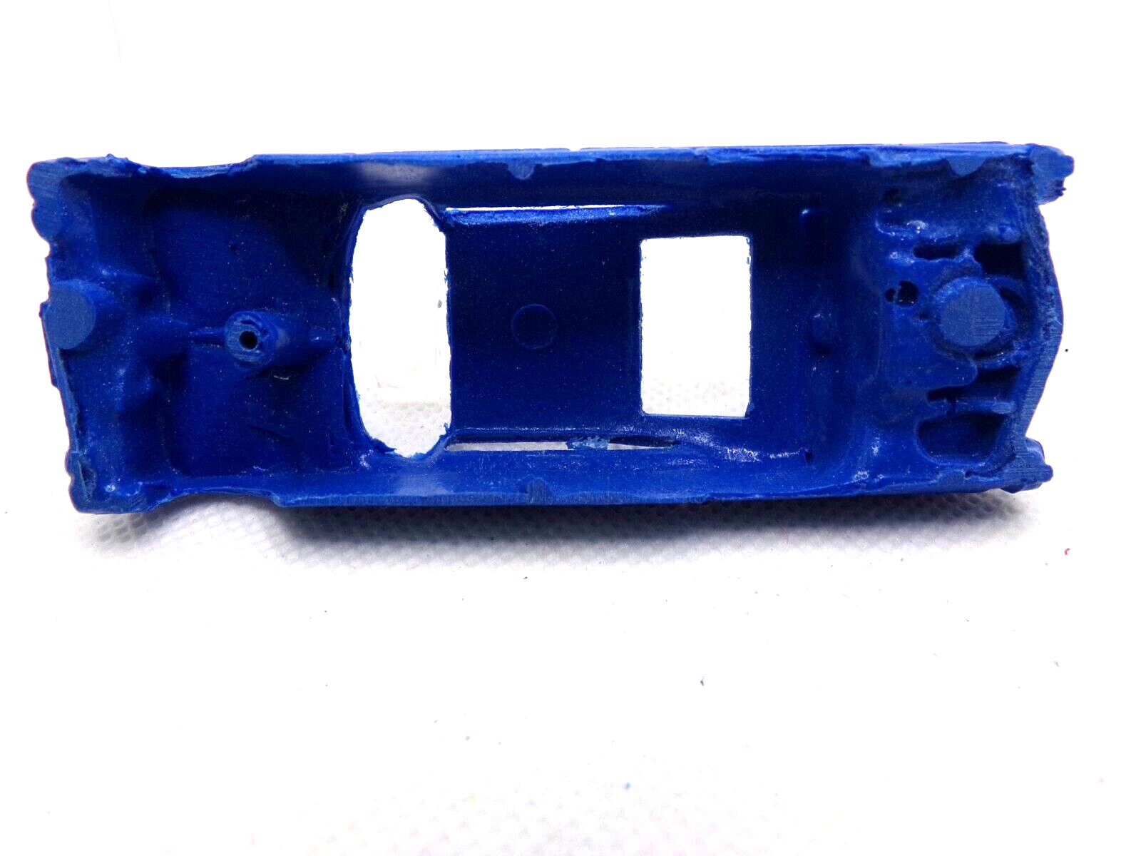 Resin HO SLOT CAR scale 1959 Cadillac cast in satin MF blue 4 Gear body