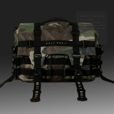 Techwear Bag Green Camo Futuristic Messenger Crossbody H-G PRO.PACK.TOR 03/CMO