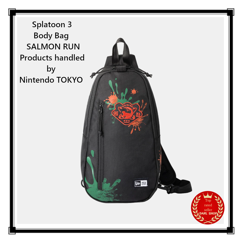 Splatoon 3 Body Bag SALMON RUN Products handled by Nintendo TOKYO Japan New CBP