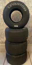 LeVanto  10 X 4.50- 5 go kart tires.  Set of 4. CRG, ART, Tony Kart