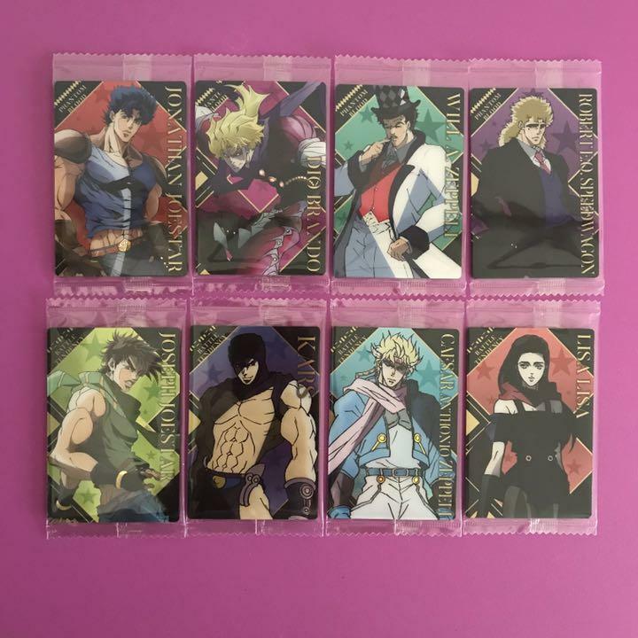 JoJo's Bizarre Adventure Animation Special Wafers Card Complet set