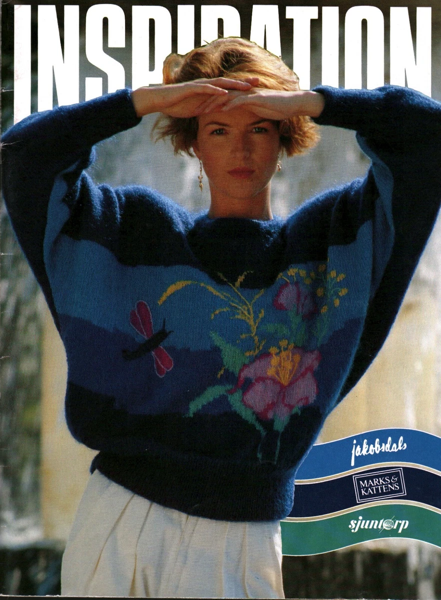 Inspiration Sweater Knit Patterns Jakobsdals Swedish Yarn