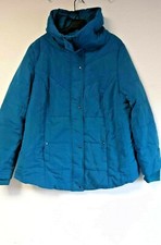 Sheego Padded Casual Coat Teal Uk 20 Eu 46 Ln191 Ww 03