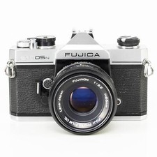 Fujica ST605N Camera Fujinon 55mm f2.2 lens White Japan M42 mount 1976