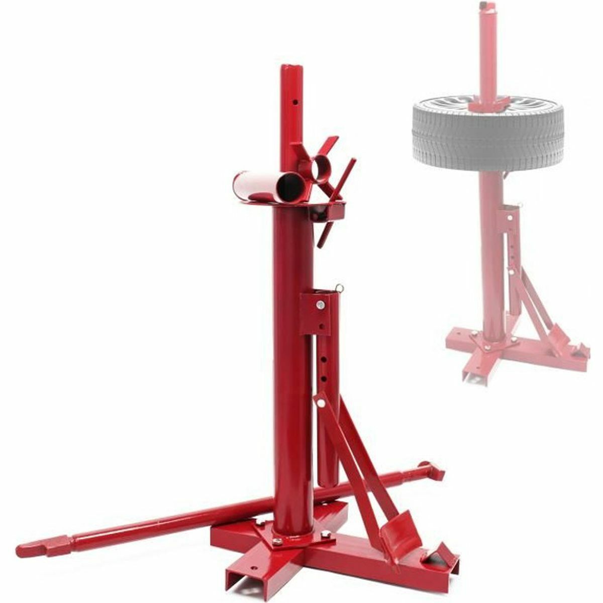 Démonte-pneu pour changer ses roues de voiture à la maison