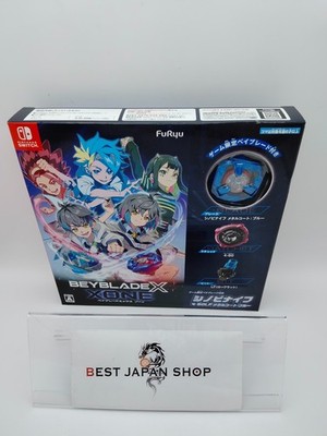 Nintendo Switch Beyblade X XONE Shinobi Knife 4-60LF Metal Coat Blue Japan NEW