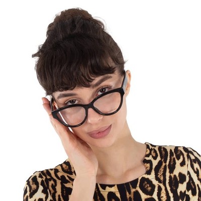 Gucci Demo Cat Eye Ladies Eyeglasses GG1581O 001 55 GG1581O 001 55