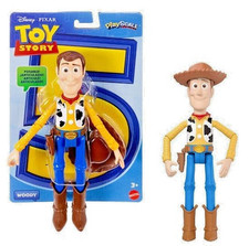 Disney and Pixar Toy Story Woody Action Figure 9.2 Inch Tall Sheriff, 14 Posable