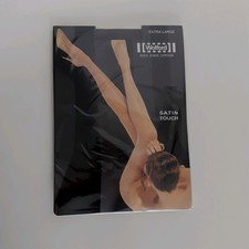 Wolford Satin Touch Tights Steel 20 Denier Size XL Extra Large NEW Sealed