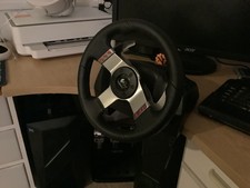 Logitech g27 steering wheel & pedals for PC, PS2, PS3 Racing Driving Games
