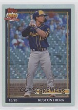 2021 Topps Archives 1991 Topps Rainbow Foil 141/150 Keston Hiura #184 3q5