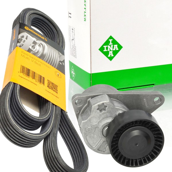 Conti 6DPK1841 Keilrippenriemen + Spanner FüR C70 S40 S60 S70 V40 V70 Volvo-image