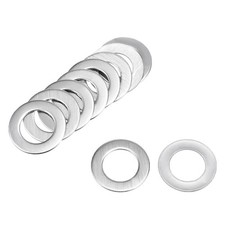 10 Pcs 11mm x 18mm x 0.8mm 304 Stainless Steel Flat Washer for Screw Bolt