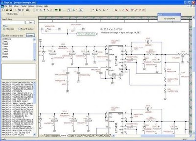 Electrical PCB Circuit Diagram schematic drawing design CAD for Windows on USB