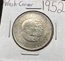 1952 P George Washington Carver Silver 50c Half Dollar Commemorative BU UNC #A