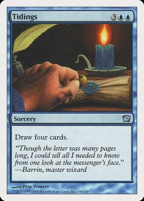 MTG Magic the Gathering Tidings (106/359) Ninth Edition LP