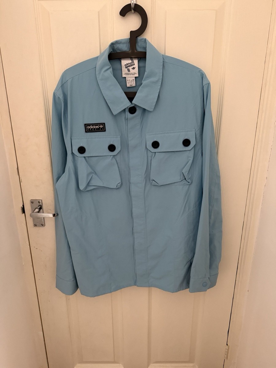 Adidas spezial gilbraith overshirt SPZL blue large Liam
