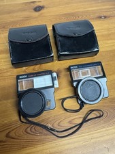 VINTAGE RICOH CL-9 CLOSE UP TC-9 TELE CONVERSION LENS ADAPTER PAIR