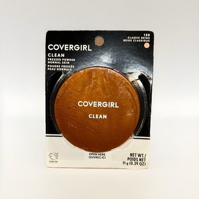 Covergirl Clean Pressed Powder 130 Classic Beige