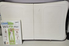 Nintendo Wii Fit Balance Board With Wii Fit Plus Video Game