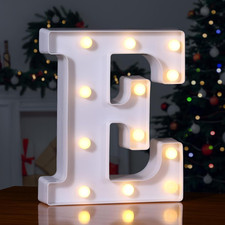 LED Letter Lights Sign Marquee Light up Letters Sign for Night Light Wedding/Bir