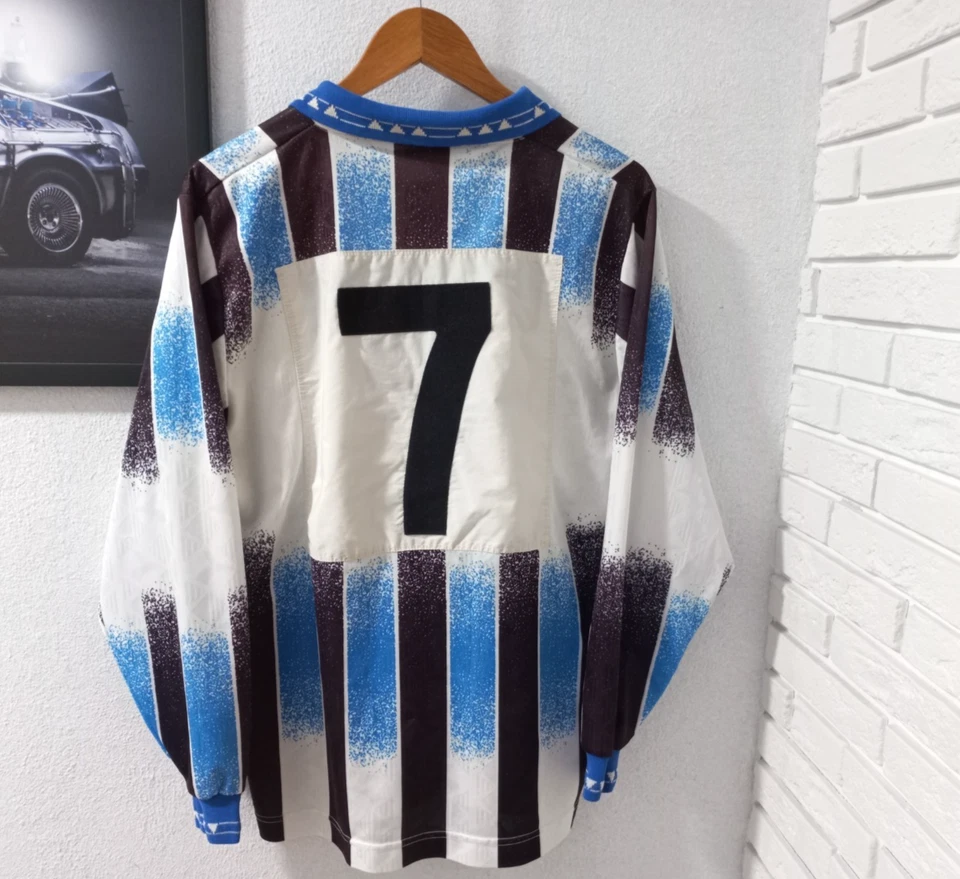 1998/00 Rolls-Royce Football Shirt #7 Match Worn Long Sleeve Size XL Vintage. - Image 3 of 4